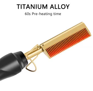 Heated comb