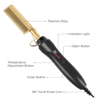 Heated comb